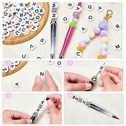 Cuentas de silicona 40pcs&nbsp;SIL-SZ0003-92Y