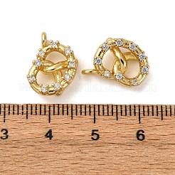 Ottone micro spianare pendenti zirconi&nbsp;KK-P308-07G