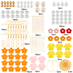 183 Stück DIY-Set zur Herstellung von Ohrringen im Blumenstil&nbsp;DIY-SC0015-48