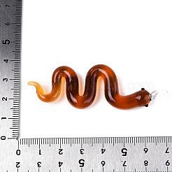 Colgantes hechos a mano de lampwork grandes&nbsp;LAMP-N034-18B