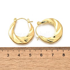 Orecchini a cerchio in acciaio inossidabile 304 per donna&nbsp;EJEW-L296-070G