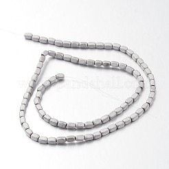 Electroplate non magnetici ematite sintetico fili di perline&nbsp;G-F300-40B-F01