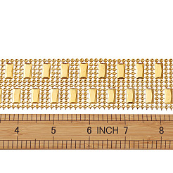8 rangée en plastique diamant maille rouleau rouleau strass cristal ruban gâteau de mariage&nbsp;DIY-TAC0005-16