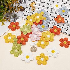 60 Stück 6 Farben Ornamentzubehör&nbsp;DIY-FG0002-96