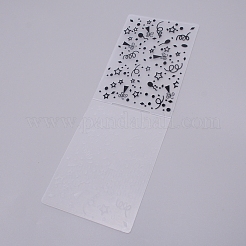 Fondantschablone aus Kunststoff&nbsp;DIY-WH0221-01A