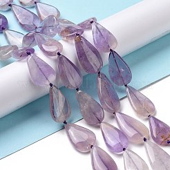 Natürliche amethystperlenstränge&nbsp;G-P478-07