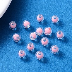 Perles en acrylique transparente&nbsp;LS-TACR-S135-002E