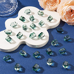 30 Stück transparente handgefertigte Bunte Malerei-Perlen&nbsp;LAMP-TADJ0001-12J
