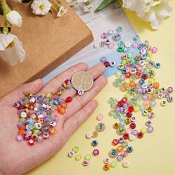 1000pcs 10 transparente gefrostete Acrylperlen im Stil&nbsp;OACR-SZ0001-13
