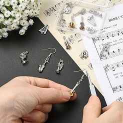 16 stücke 8 arten legierung musical instruments anhänger&nbsp;FIND-CJ0005-56P