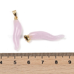 Handgefertigte Bunte Malerei-Arbeit mit Messing-Anhängern&nbsp;KK-Q095-02B-08