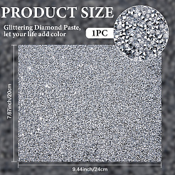 Selbstklebender Strass aus Kunstharz mit Hotfix-Strass&nbsp;DIY-WH20031-053G