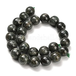 Brins de perles de cyanite verte naturelle&nbsp;G-H335-B02-16mm-AB