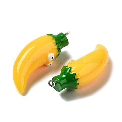 Pendenti vegetali in resina opaca cartoon&nbsp;CRES-B018-02A