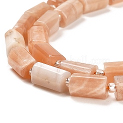 Natürliche sunstone Perlen Stränge&nbsp;G-G068-A41-01