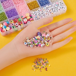 Bausatz zum Selbermachen von Saatperlen-Armbändern&nbsp;DIY-YW0005-51