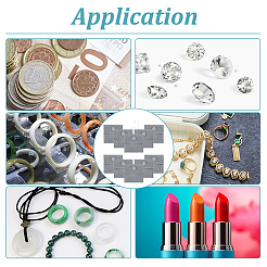 12 quadratische Schmuckbeutel aus Samt&nbsp;TP-NB0001-59A