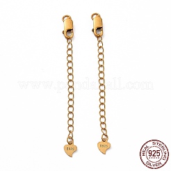 925 alargador de cadena de plata de ley&nbsp;STER-D036-36AG