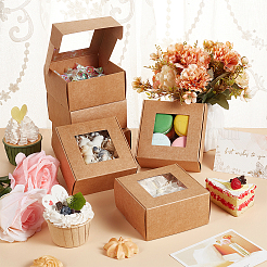 Aufbewahrungsbox für Süßigkeiten aus Papier&nbsp;CON-WH0084-95A