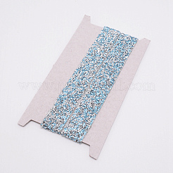 Glitzerharz Hotfix Strass (Schmelzkleber auf der Rückseite)&nbsp;DIY-WH0180-04D