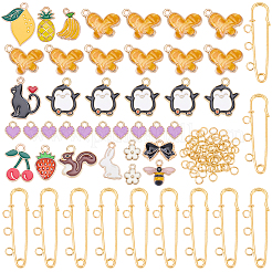 DIY Brosche machen Kits&nbsp;DIY-BM0002-38
