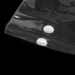 Transparente Plastiktüten mit Knöpfen&nbsp;OPP-Q007-01A