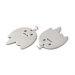 Anlaufgeschützte Halloween-Anhänger aus 304 Edelstahl&nbsp;STAS-R122-15P