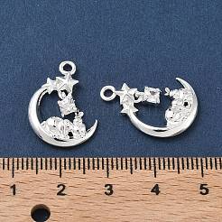 Messing Mikro ebnen Zirkonia Anhänger&nbsp;KK-C155-19S-03