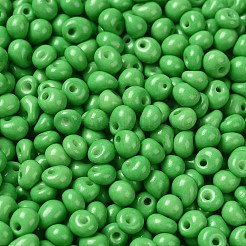 6/0 perles de rocaille en verre avec peinture à cuisson opaque&nbsp;SEED-M012-02A-06