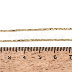 Colliers à maillons Boston en acier inoxydable 304 de 1.2 mm&nbsp;NJEW-D328-01G-01