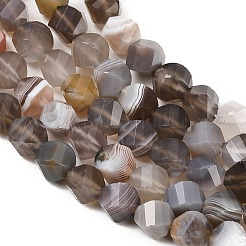 Natur Botswana Achat Perlen Stränge&nbsp;G-P611-C08-01