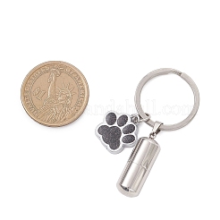 Llaveros de acero inoxidable 304 con forma de bala&nbsp;KEYC-JKC01445