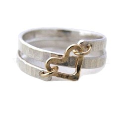 Fingerringe aus gehämmertem Aluminium für Damen&nbsp;FS-WG79F21-05