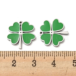 304 Edelstahl-Emaille-Anhänger&nbsp;STAS-L022-001P
