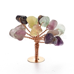 Decorazioni per vetrine in scaglie di fluorite naturale&nbsp;G-Z016-13I