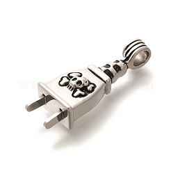 Grands pendentifs en acier inoxydable 304&nbsp;STAS-Z110-12AS