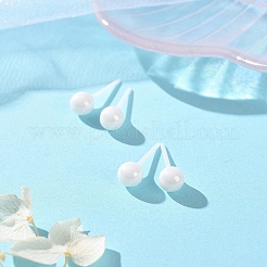 Boucles d'oreilles en céramique de zircone biocéramique hypoallergénique&nbsp;EJEW-Z023-13G