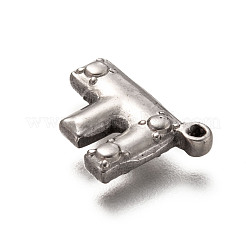 Pendentifs en acier inoxydable 201 anti-ternissement&nbsp;STAS-H125-55P