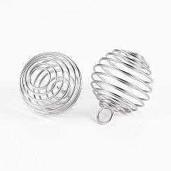 Pendentifs en fil de fer&nbsp;X1-IFIN-R231-20mm-P