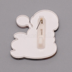 Astronauta con broche de cohete&nbsp;JEWB-SZC0001-25