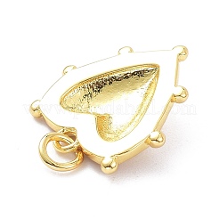 Pendentifs d'émail en laiton &nbsp;KK-L188-75