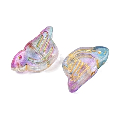 Perline di vetro intrecciate in metallo dorato e placcato&nbsp;EGLA-T029-03A