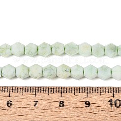 Fili di perle di vetro galvanizzate anti-ossidazione&nbsp;GLAA-T028-6mm-02C