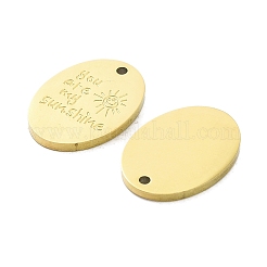 Ionenplattierung (IP) 316L chirurgischer Edelstahlanhänger&nbsp;STAS-D029-22G