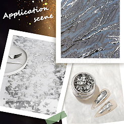 1 pezzo di decorazioni per nail art in lamina&nbsp;MRMJ-BBC0001-03B