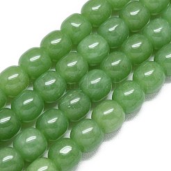 Malasia abalorios naturales jade hebras&nbsp;G-B165-F11-10x10mm