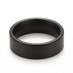Ionenplattierung (IP) 304 Edelstahl schlichter Bandfingerring für Männer Frauen&nbsp;RJEW-E062-A01