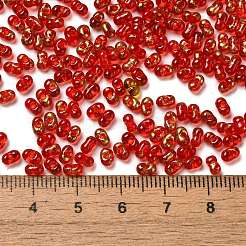 Spray bemalte Glasperlen&nbsp;SEED-F005-06A-02