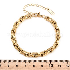 Bracelets à maillons en acier inoxydable 304 pour femmes&nbsp;BJEW-A161-01A-G