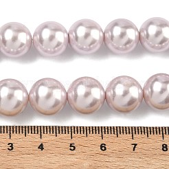 Perles de perles de coquille galvanoplastie&nbsp;BSHE-G041-12mm-06